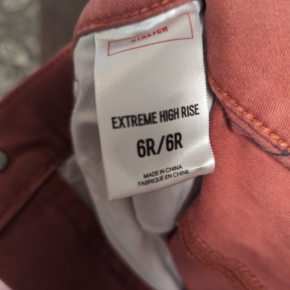 Pink Express Stretch high rise Jeans Size 6 - Picture 2 of 4